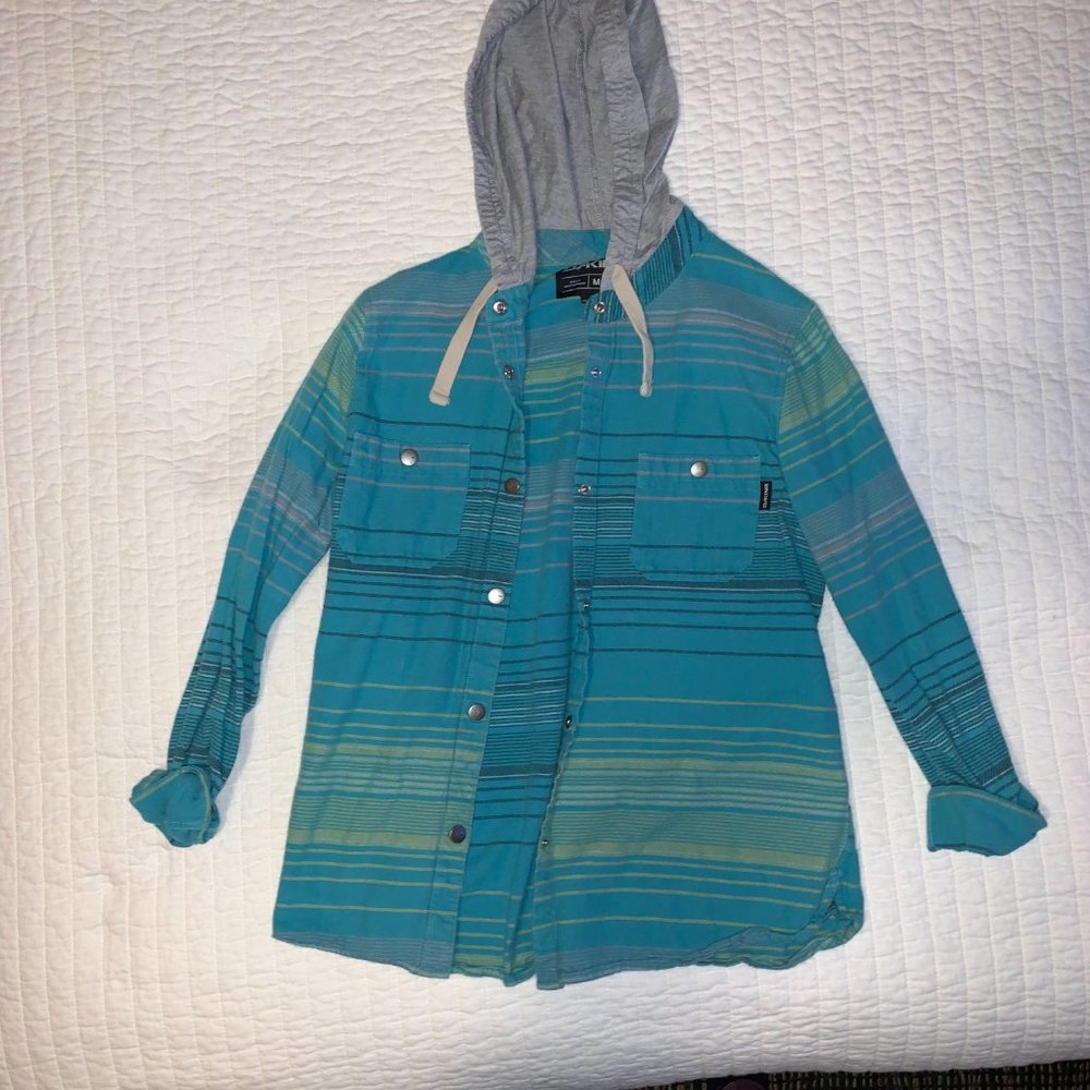 Dakine Hooded Button Up Flannel